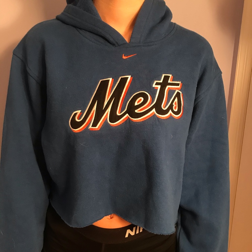 children L Mets hoodie NIKE